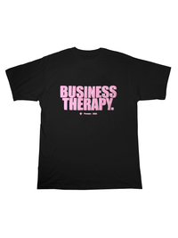 TEE "BUSINESS THERAPY" PINK