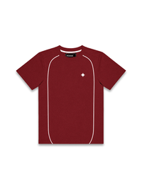 BIG LINE T-SHIRT - BORDEAUX