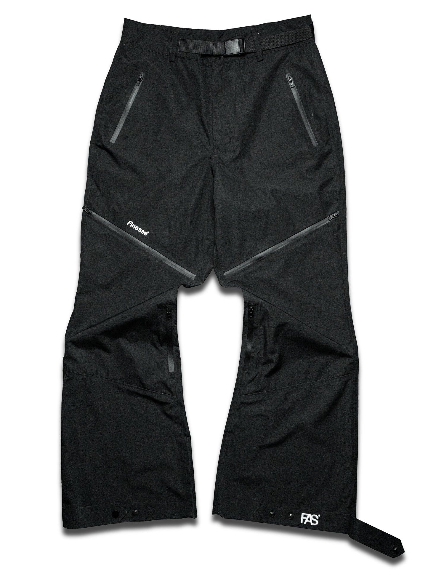 Pantalon FAS Hardpant noir présenté en packshot sur fond blanc