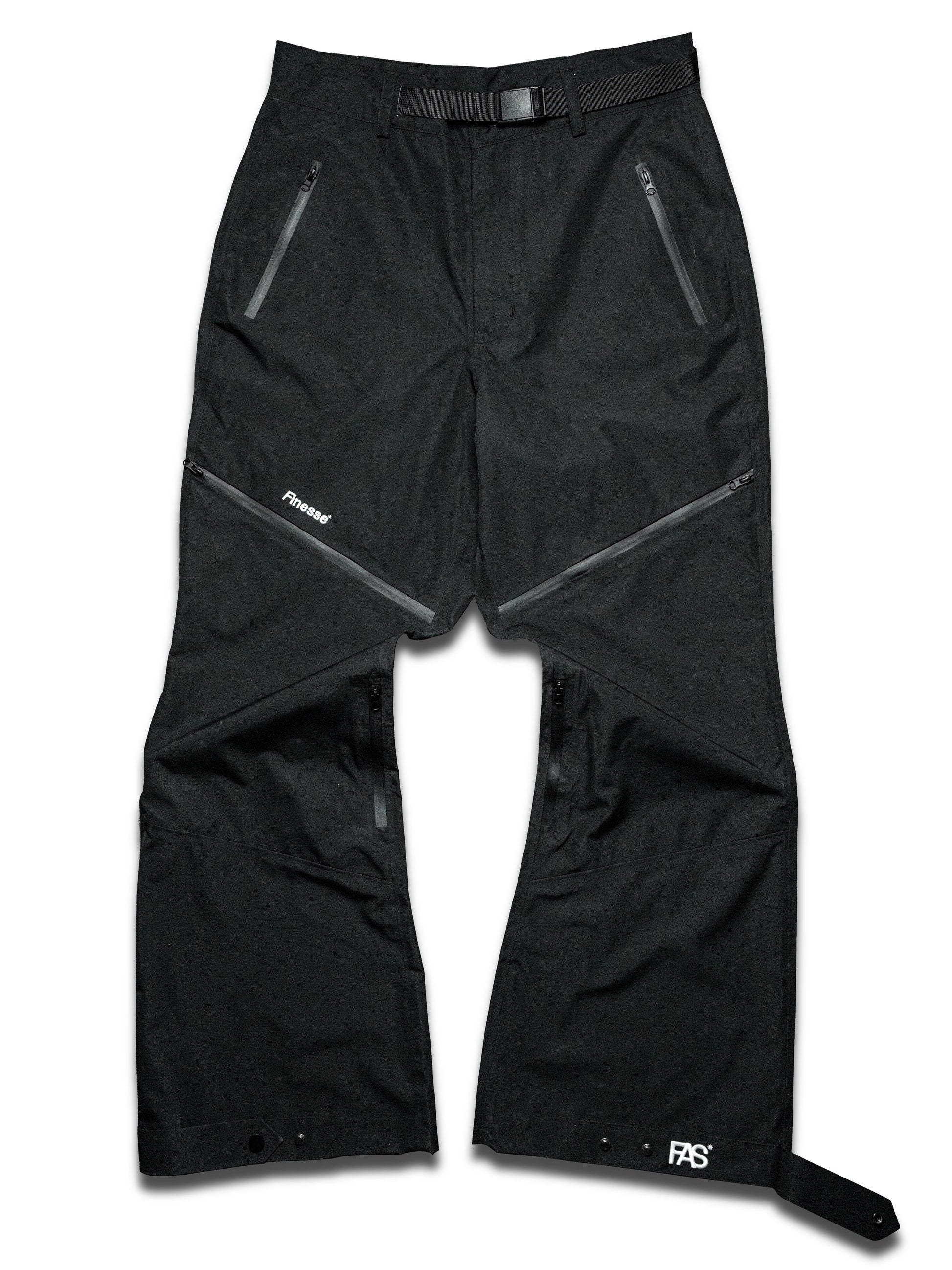 Pantalon FAS Hardpant noir présenté en packshot sur fond blanc