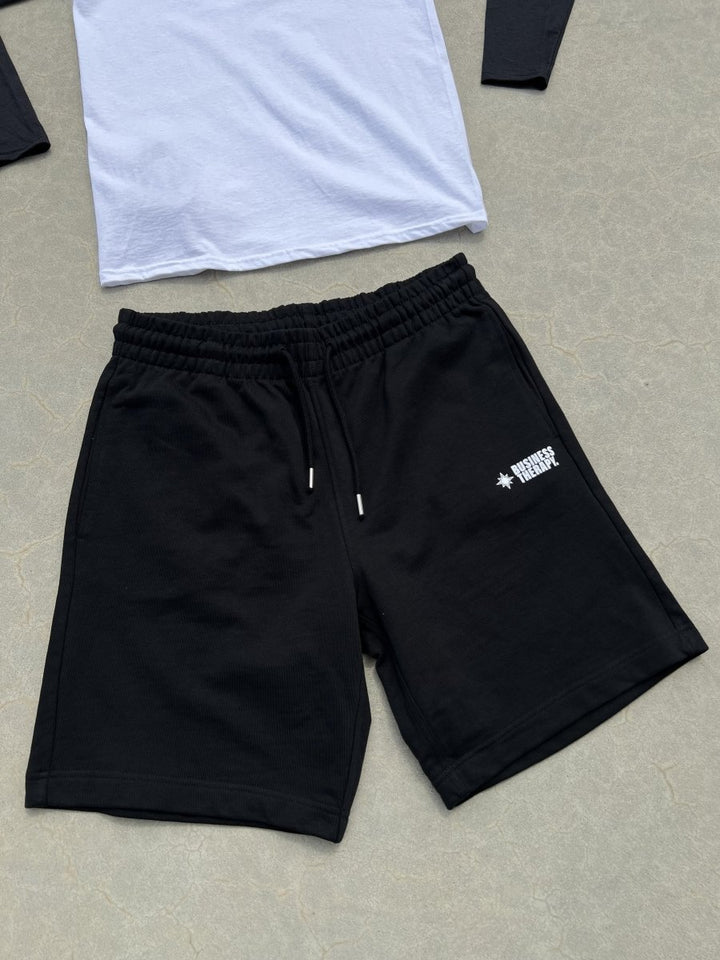 Finesse Business Therapy Cotton Shorts présenté à plat sur fond neutre.