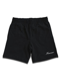 Finesse Cotton Short noir présenté en packshot sur fond blanc.