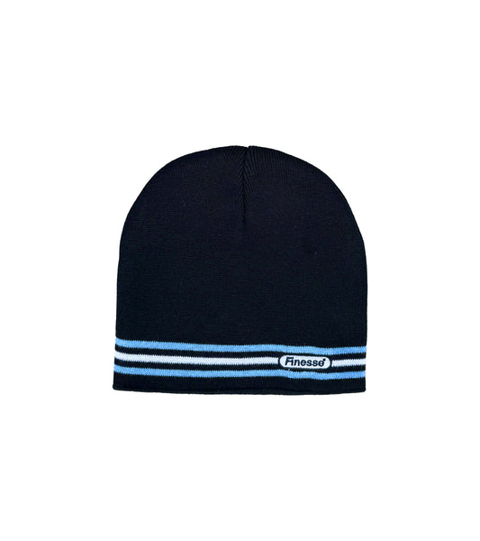 Bonnet Finesse Lacoste Beanie présenté en packshot sur fond blanc.