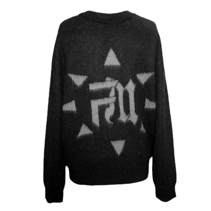 Finesse Mohair Black Bird présenté sur fond blanc.