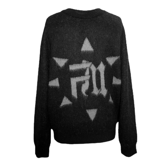 Finesse Mohair Black Bird présenté sur fond blanc.