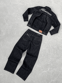 FINESSE* SELVEDGE RAW DENIM JACKET