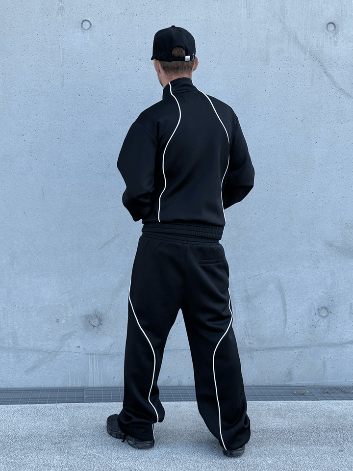 BIG LINE VEST - BLACK