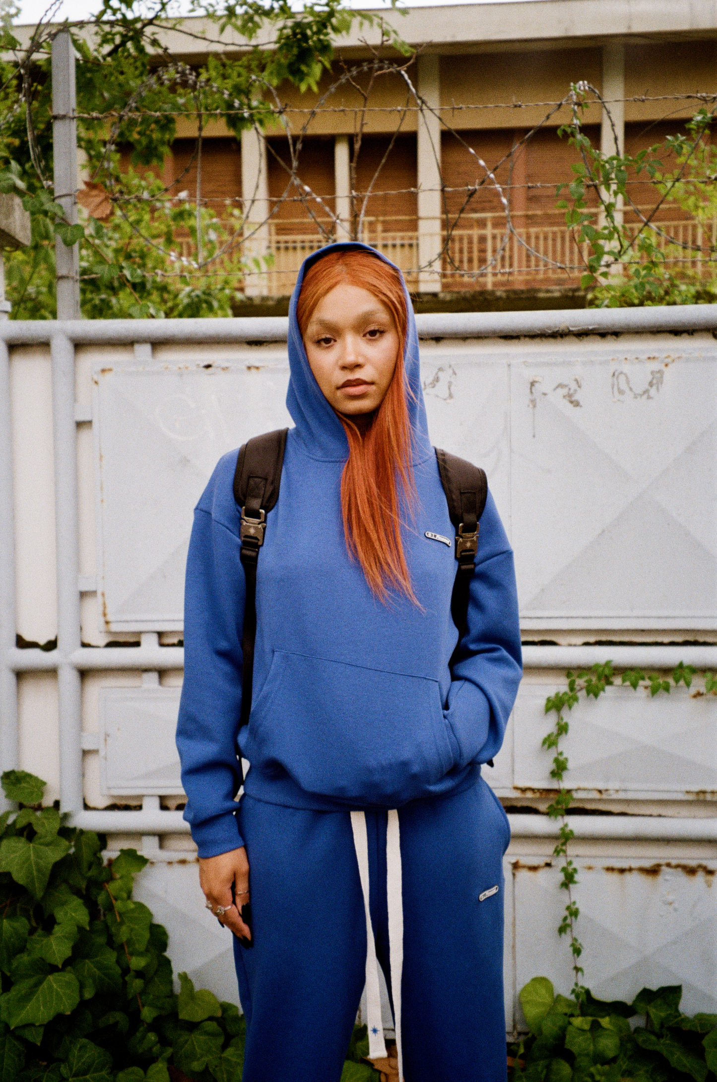 FINESSE® AIR COTTON HOODIE [BLUE]