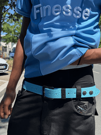 "ANTI-SAGGING CLUB" BELT - BLUE