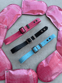 "ANTI-SAGGING CLUB" BELT - BLUE