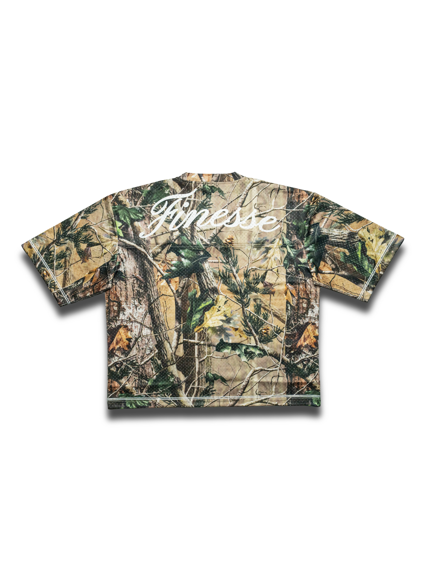 Jersey Finesse 44 Camo présenté de dos en packshot sur fond blanc