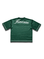 Jersey Finesse 44 Velvet Green présenté de dos en packshot sur fond blanc