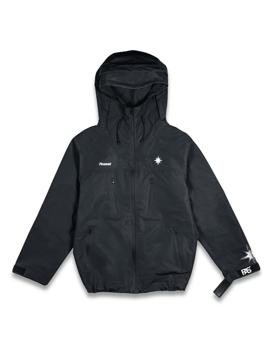 FINESSE* "FAS" WATERPROOF JACKET BLACK