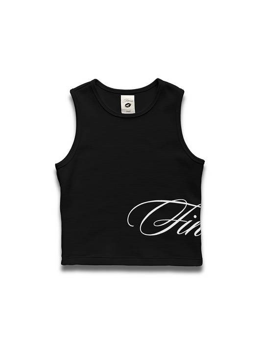 FINESSE* "TANK TOP" BLACK