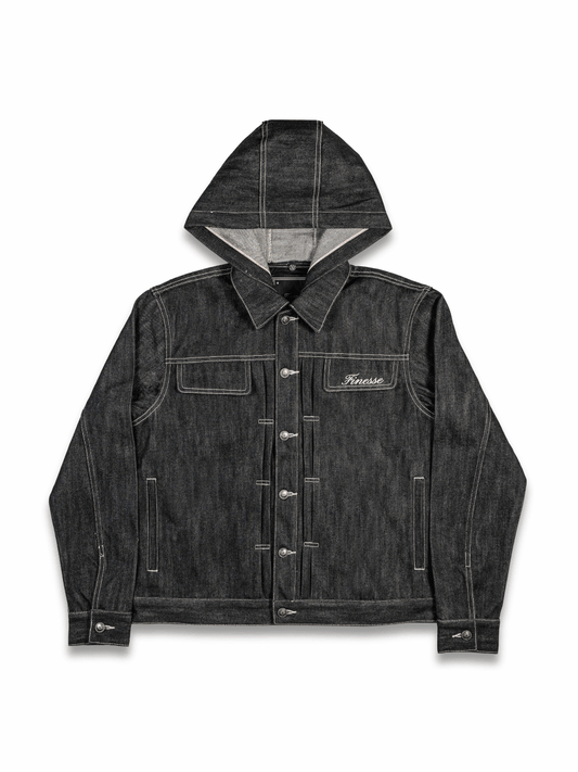 FINESSE* SELVEDGE RAW DENIM JACKET