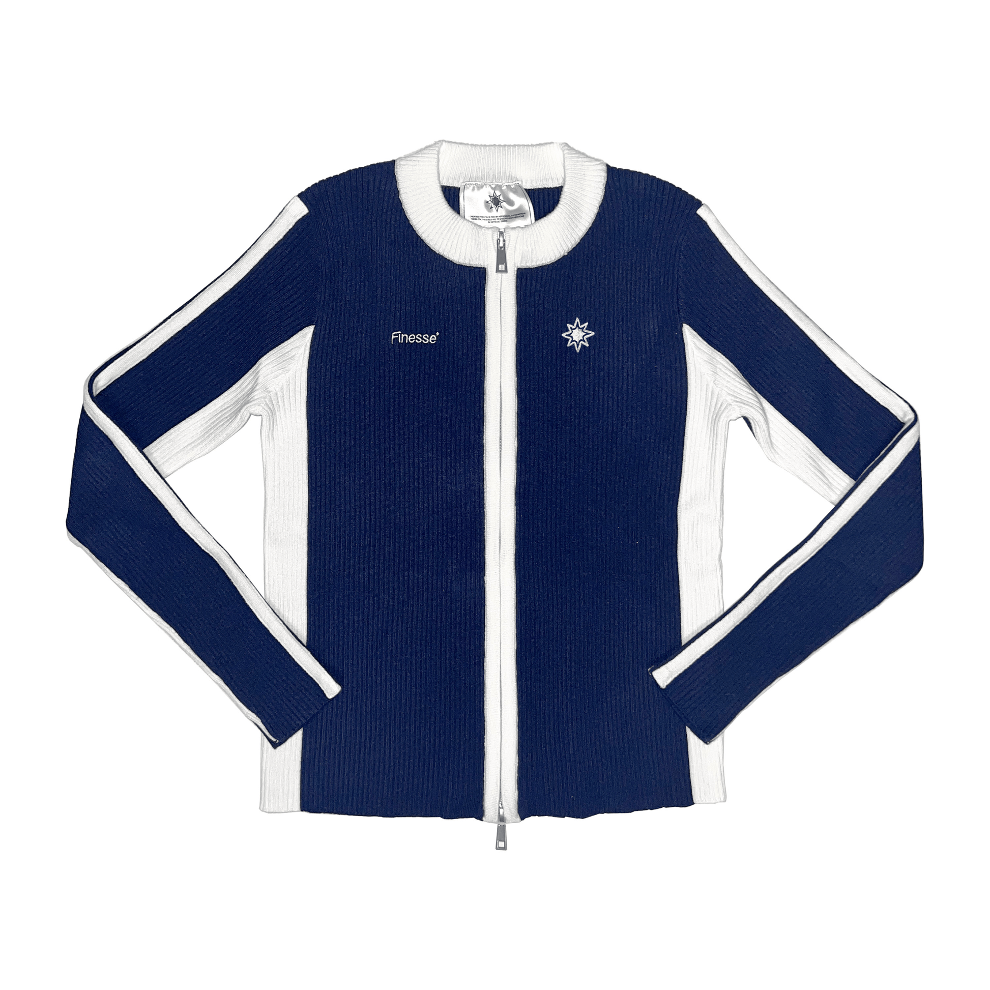 Finesse Woman 2-Zip Jacket présentée sur fond blanc