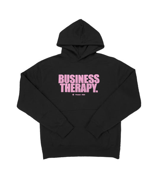 Business Therapy Hoodie Pink Puff - Finesse